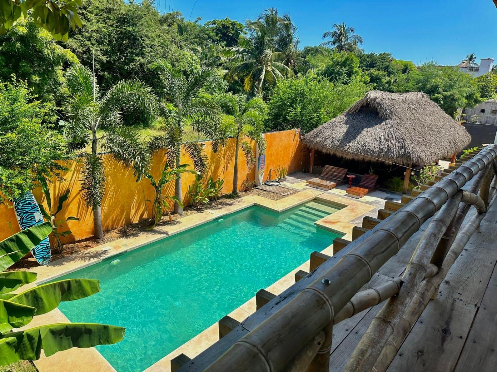 Hostel Surfnest Tamarindos Brisas de Zicatela Exterior foto